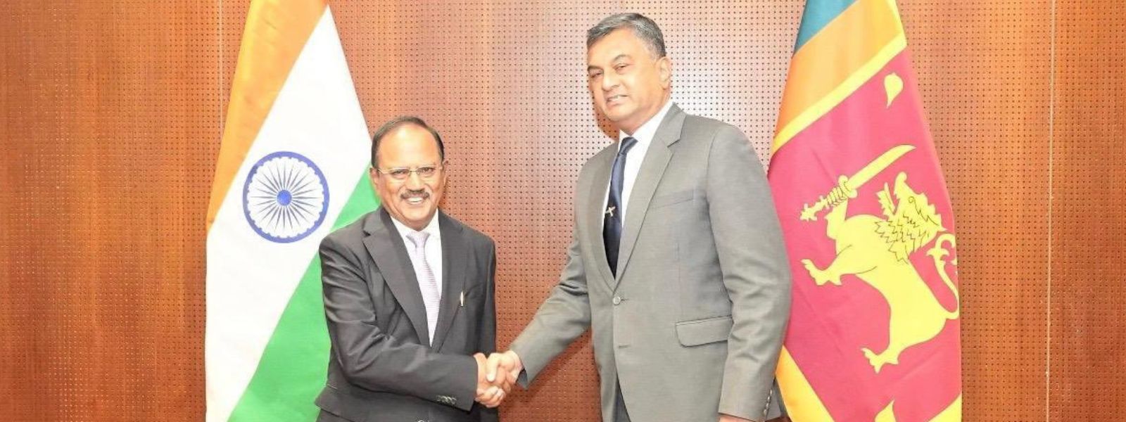 IN NSA Meets with SL Defence Secretary in Delhi